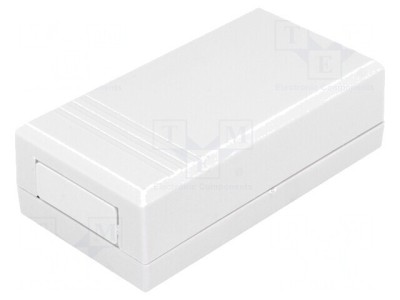 Carcasă Universală Polistiren Gri 66x124x41 mm foto