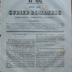 Curier romanesc , gazeta politica , comerciala si literara , nr. 48 din 1844