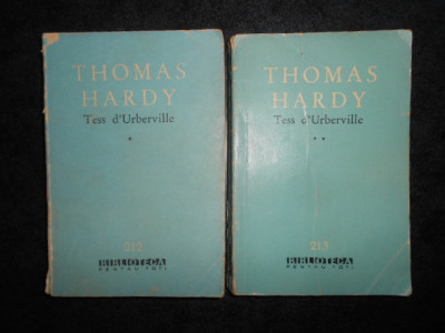 Thomas Hardy - Tess D`Urberville 2 volume foto