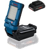 Bosch GLI 18V-800 + ProCORE - Lampa + Acumulator Li-Ion 18 V 4 Ah