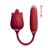 Vibrator Rose Tongue Thrusting G Rosu