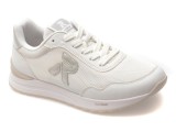 Cumpara ieftin Pantofi sport RIEKER albi, W2404, din material textil