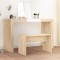 Gossi taburet de toaleta, stejar sonoma, 70x35x45 cm, lemn prelucrat
