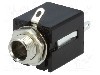 Conector jack, Jack 6,3mm, 3 contacte, mama, LUMBERG - KLBP 3