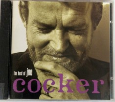 Joe Cocker &lrm;&ndash; The Best Of Joe Cocker NM / NM cd muzica Capitol Europa 1992 pop rock