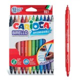 Set Carioci Carioca Birello, 12 Bucăți, Varf Subțire, Multicolor