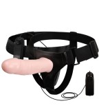 Bărbați Ambițioși - Strap-on cu Prelungire și vibrație 17 cm