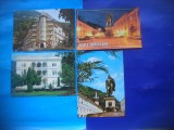 HOPCT LOT 2425 BAILE HERCULANE -JUD CARAS SEVERIN-4 CARTI POSTALE-CIRCULATE, Circulata, Printata, Caras-Severin
