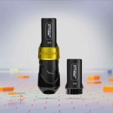 Aparat de Tatuat FK IRONS Spektra Flux Max - 2 Baterii - 4.0mm - Gold/Stealth