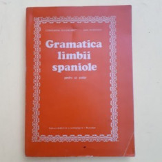 GRAMATICA LIMBII SPANIOLE - CONSTANTIN DUHANEANU