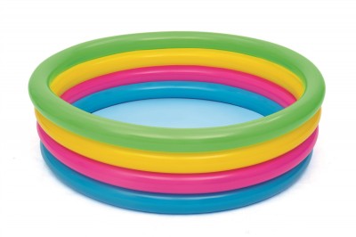 BESTWAY PISCINA GONFLABILA 4 INELE CURCUBEU 157X46 CM ProVoyage Vacation foto