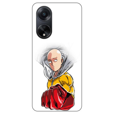 Husa compatibila cu Oppo A98 5G Silicon Gel Tpu Model One Punch Man Saitama foto