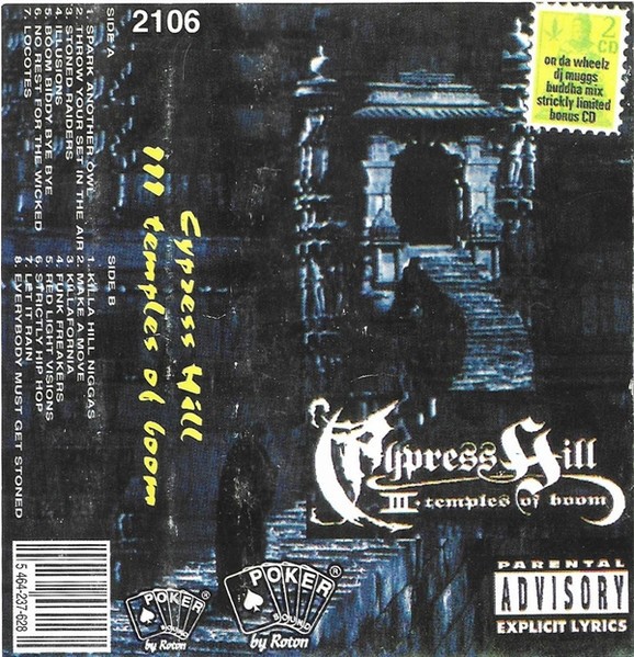 Casetă audio Cypress Hill &ndash; III - Temples Of Boom