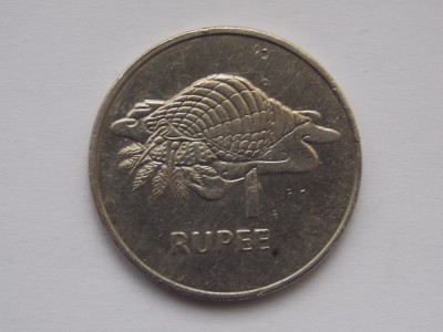 1 RUPEE 1977 SEYCHELLES foto