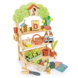 Centru de gradinarit, din lemn premium, Tender Leaf Toys