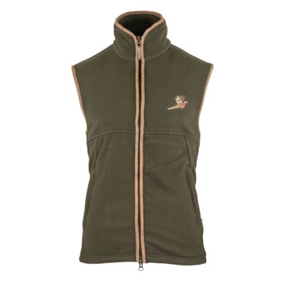 Vesta de l&amp;acirc;nă Jack Pyke Countryman Fleece Gilet Pheasant, culoare oliv &amp;icirc;nchis, mărimea L foto