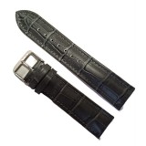 Cumpara ieftin Curea Ceas &bdquo;Slate Grey&rdquo; 9C1-G &ndash; Piele Natural?, Cus?tur? Gri (18mm - 24mm)