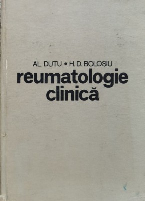 Reumatologie Clinica - Al. Dutu H. D. Bolosiu , A754 foto