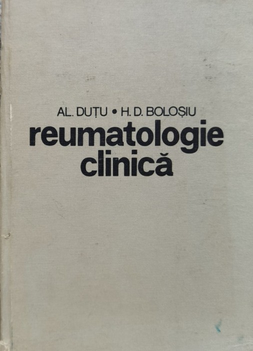 Reumatologie Clinica - Al. Dutu H. D. Bolosiu , A754