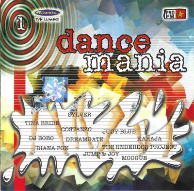 CD Dance Mania 1, original foto