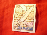 Serie 1 valoare San Marino 1983 - 100 Ani Gimnaziul din San Marino, Nestampilat