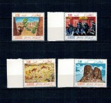 Algeria 1983 - Munții Tassili, vederi, localnici, serie neuzata