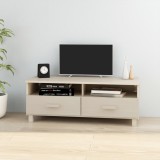 Dulap TV &bdquo;HAMAR&rdquo;, maro miere, 106x40x40 cm, lemn masiv de pin