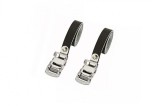 Curele piele cu catarama, 430mm, negru