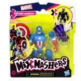 MARVEL AVENGERS MIX MASHERS FIGURINA CAPITAN AMERICA 12CM