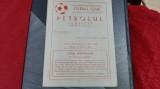 program prezentare Petrolul Pl. retur 1980