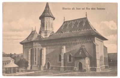 SV * Suceava * Biserica Sf. Ioan cel Nou * interbalica / anii &amp;#039;20 foto