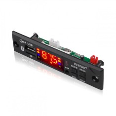 Modul mp3 cu slot pentru sd card usb radio fm bluetooth telecomanda auto 12V NOU foto