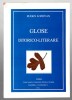 Glose istorico-literare - Eugen Lozovan - Aalborg, Danemarca, 1991