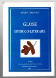 Glose istorico-literare - Eugen Lozovan - Aalborg, Danemarca, 1991