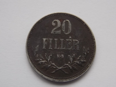 20 FILLER 1916 UNGARIA foto