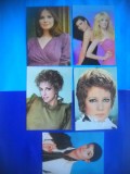 HOPCT LOT NR 1357 -ACTORI / ARTISTI-5 CARTI POSTALE-NECIRCULATE