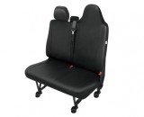 Husa bancheta cu doua locuri Practical DV2 Master imitatie piele neagra, pentru Renault Master III , Opel Movano III , Nissan NV 400, dupa 2010 AutoDr, Kegel