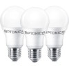 Set 3 becuri LED 15 W E27,lumină neutră 4500K,A65