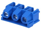 Regletă conexiuni PCB 90&deg; 7,5mm 3 piste 16A