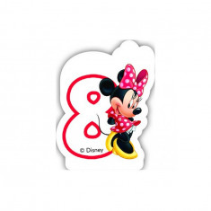 Lumanare tort model Minnie Mouse-Tip Cifra 8