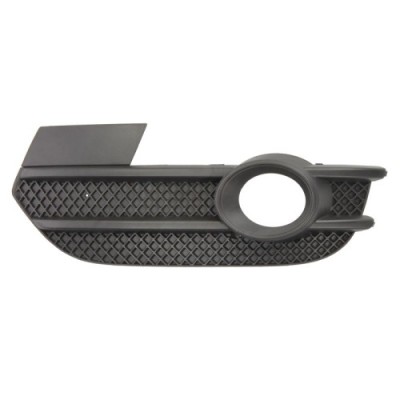 Grila bara fata Audi Q3 (8U), 06.2011-02.2015, partea Stanga, 8U0807379B, 13X127-1 cu locas pentru proiectoare, fara ornament 13X12711 foto