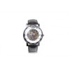 Ceas Barbatesc Automatic Goer CMG302, Business Elegant, Mecanism Vizibil, Otel Inoxidabil, Curea Piele Ecologica, Garantie 24 Luni