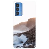 Husa compatibila cu Motorola G20 model Crushing waves, Silicon, TPU, Viceversa, Transparent, Carcasa