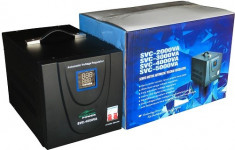 ElectroPower Stabilizator tensiune Electropower EP-SVC-4000VA-(3200W) foto