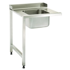 Masa de intrare in masina de spalat vase, cu o cuva