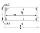 MAHLE AC 532 000S Condensator, climatizare