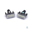 Set 2 Lampi LED Numar Inmatriculare Toyota Auris Avensis Avalon Camry Corolla Prius Yaris Vitz Verso Proace, Alb Rece 6000K, Plug&amp;Play