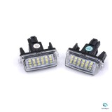 Cumpara ieftin Set 2 Lampi LED Numar Inmatriculare Toyota Auris Avensis Avalon Camry Corolla Prius Yaris Vitz Verso Proace, Alb Rece 6000K, Plug&amp;Play