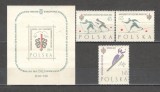 Polonia.1962 C.M de schi Zakopane MP.43, Nestampilat