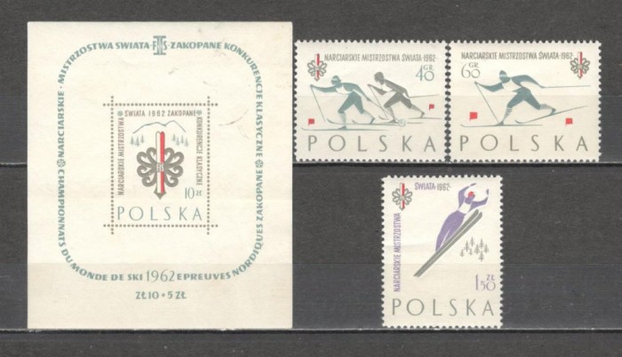 Polonia.1962 C.M de schi Zakopane MP.43